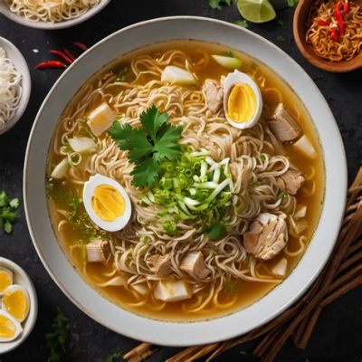  Pancit Molo: A Delightful Fusion of Delicate Broth and Savory Dumplings!